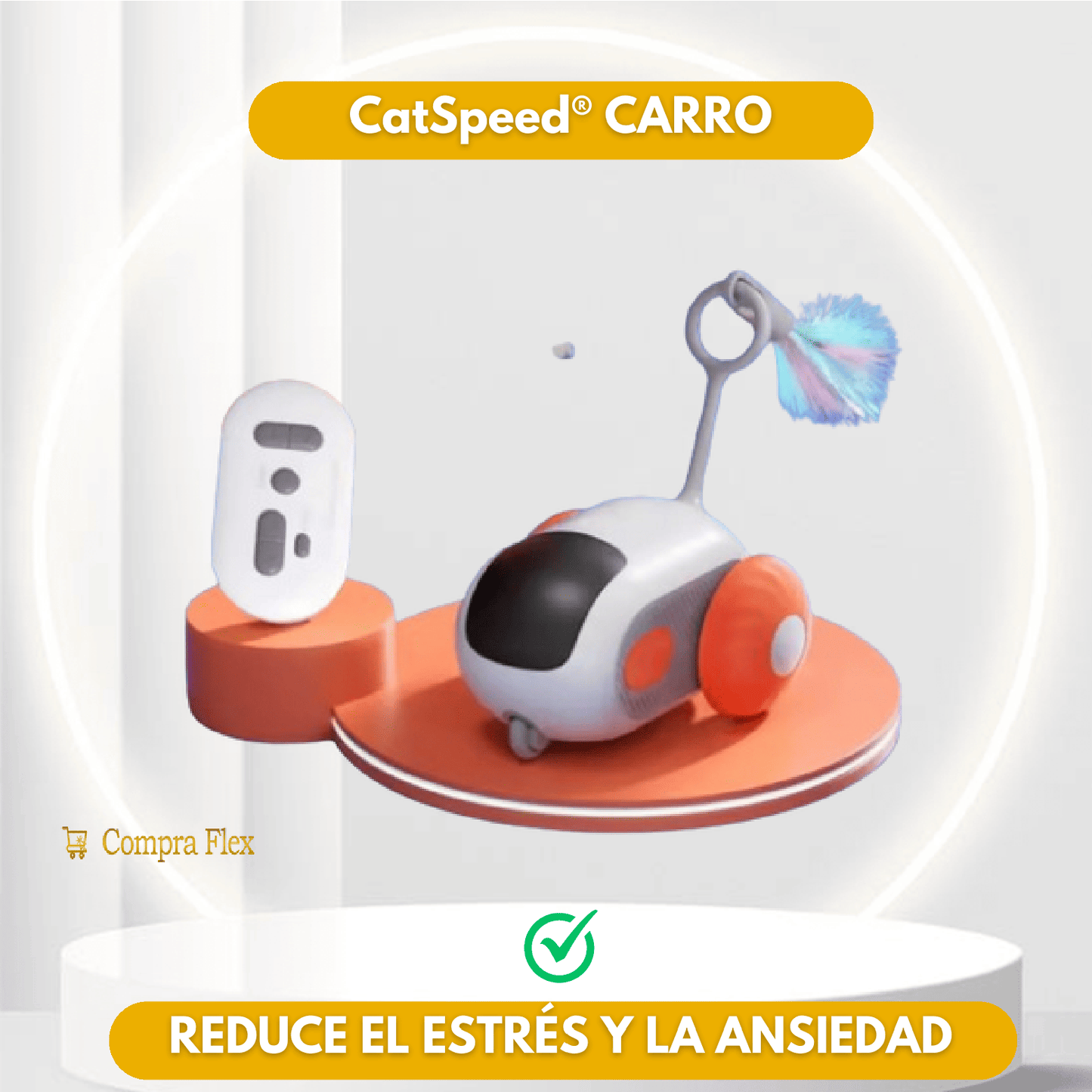 CatSpeed® Carro Eléctrico Gatos