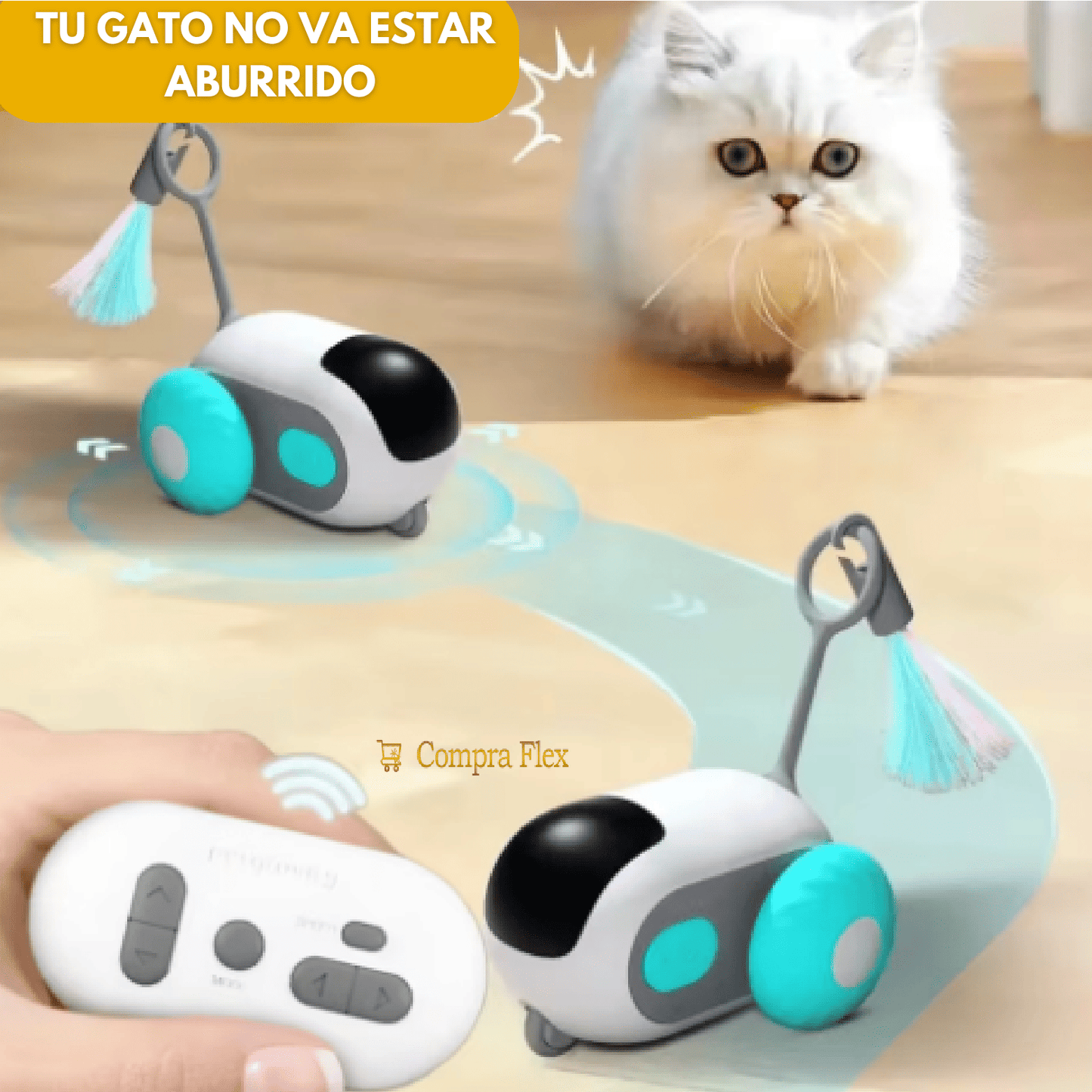 CatSpeed® Carro Eléctrico Gatos