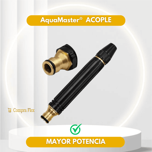 AquaMaster™ ACOPLE DE PRESIÓN PARA MANGUERA 3 EN 1